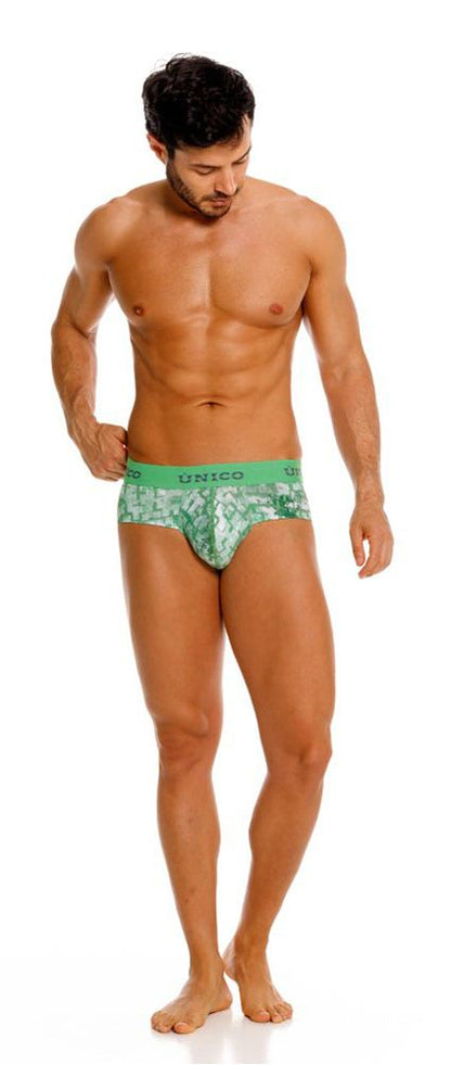 Unico 26020101102 Piramide Briefs Color 43-Green