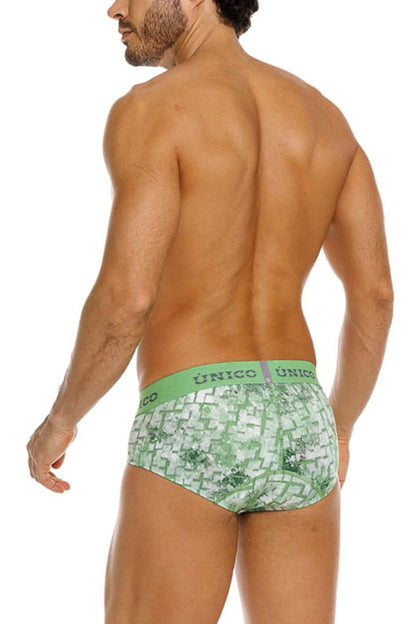 Unico 26020101102 Piramide Briefs Color 43-Green
