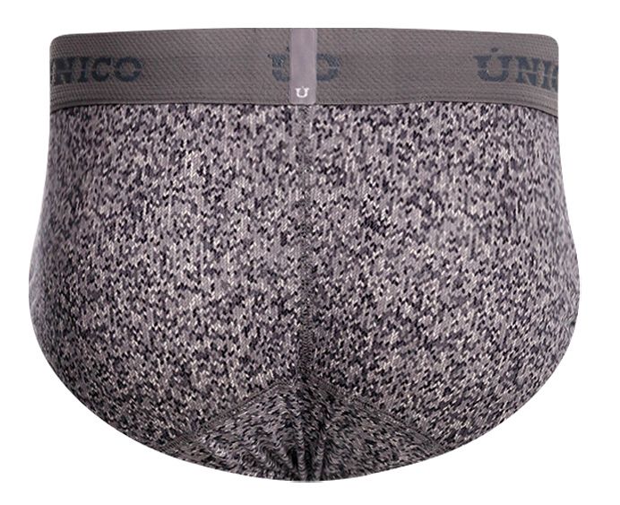 Unico 26020101114 Suede Briefs Color 59-Gray