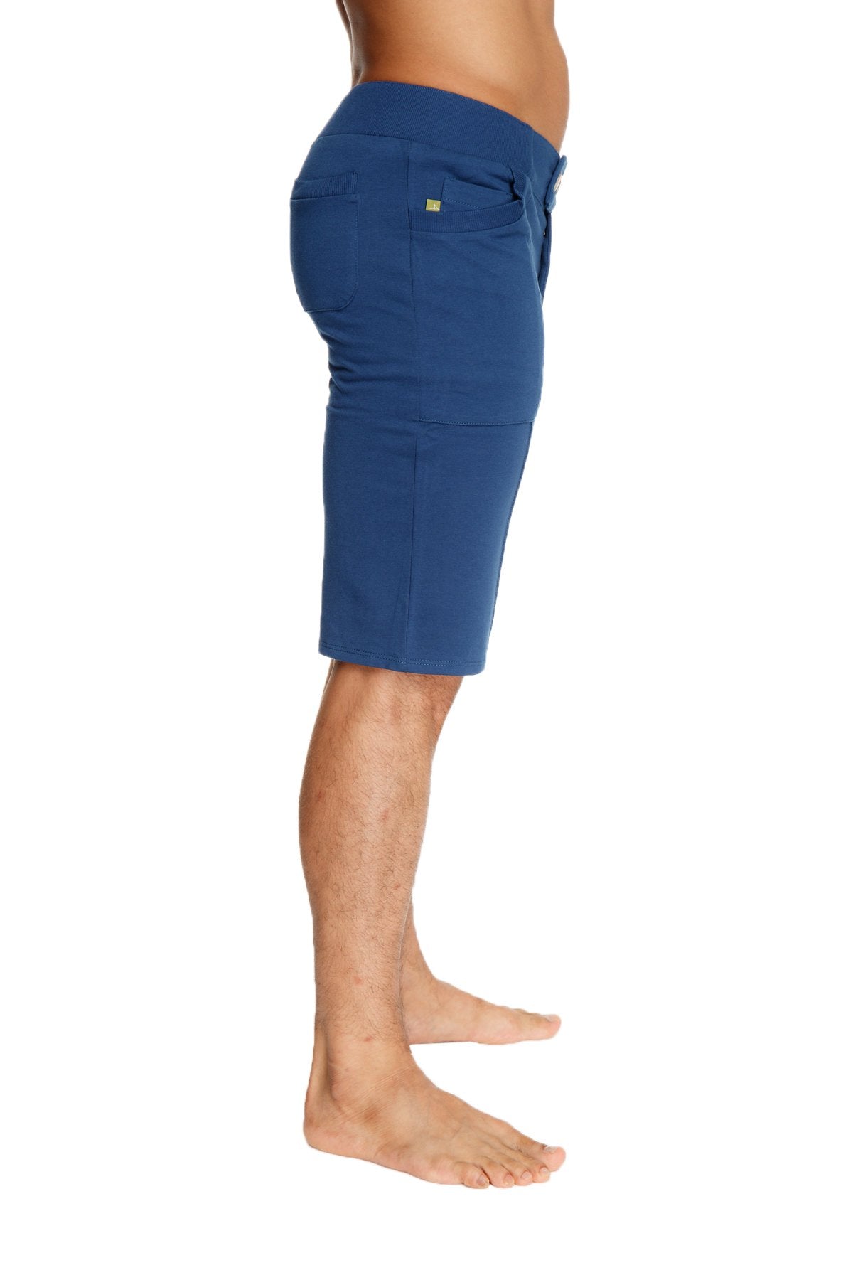 Urban tactical at home dress shorts royal blue men’s cargo shorts with multiple pockets and subtle waistband logo