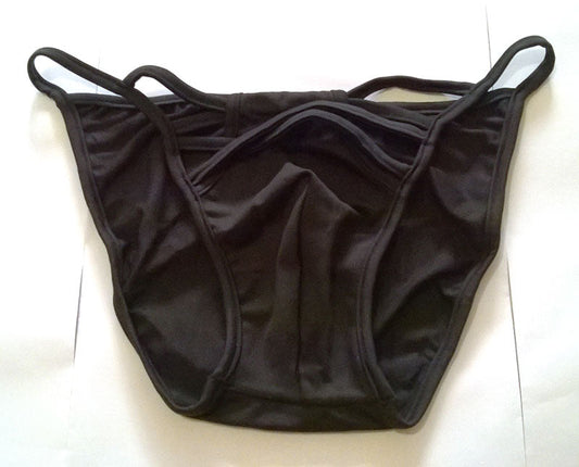 Vizeau Strapwork Bikini Swimwear Black Size S