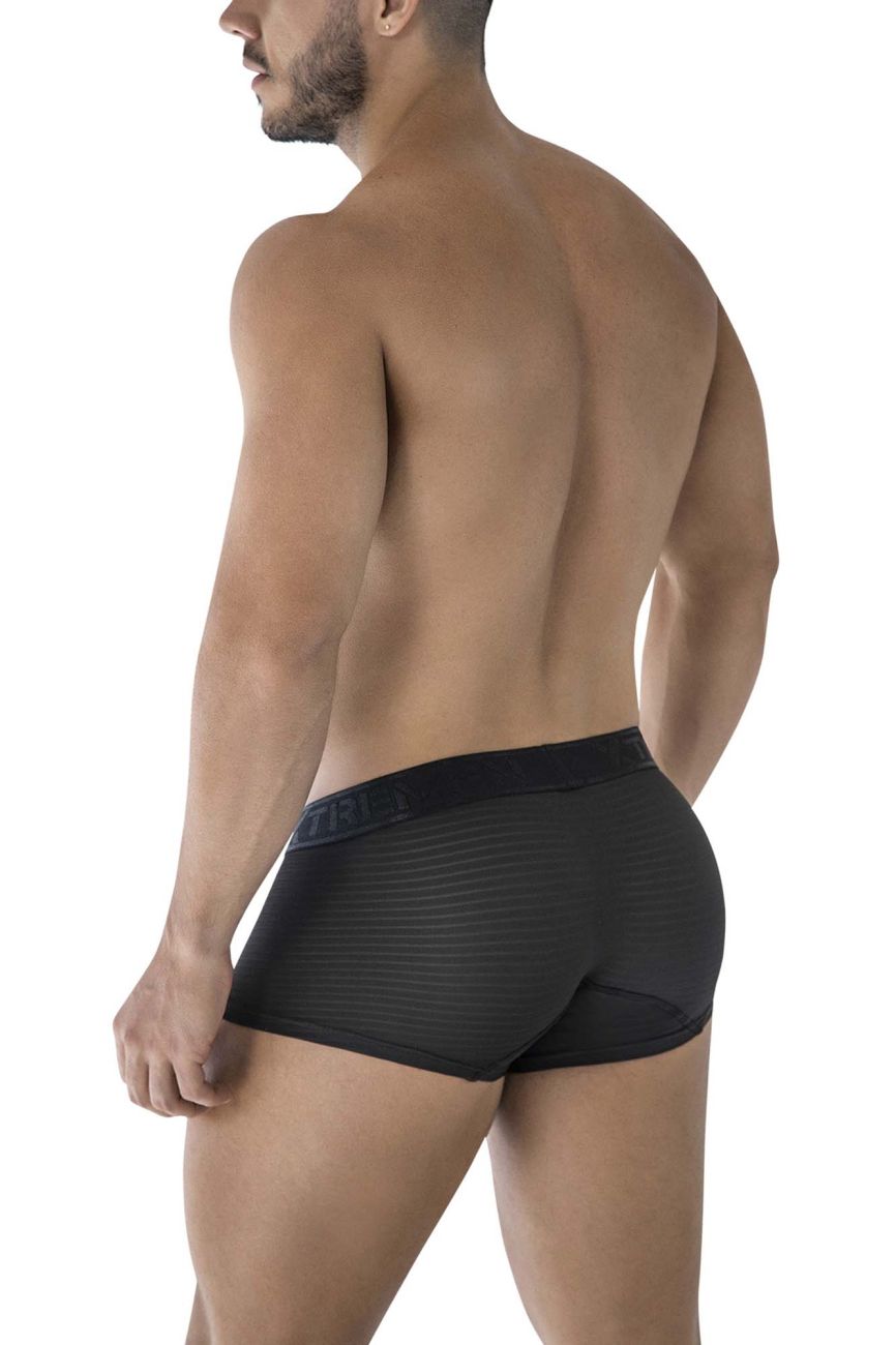 Xtremen 91209b black microfiber briefs with ribbed texture and elastic waistband for comfortable everyday wear