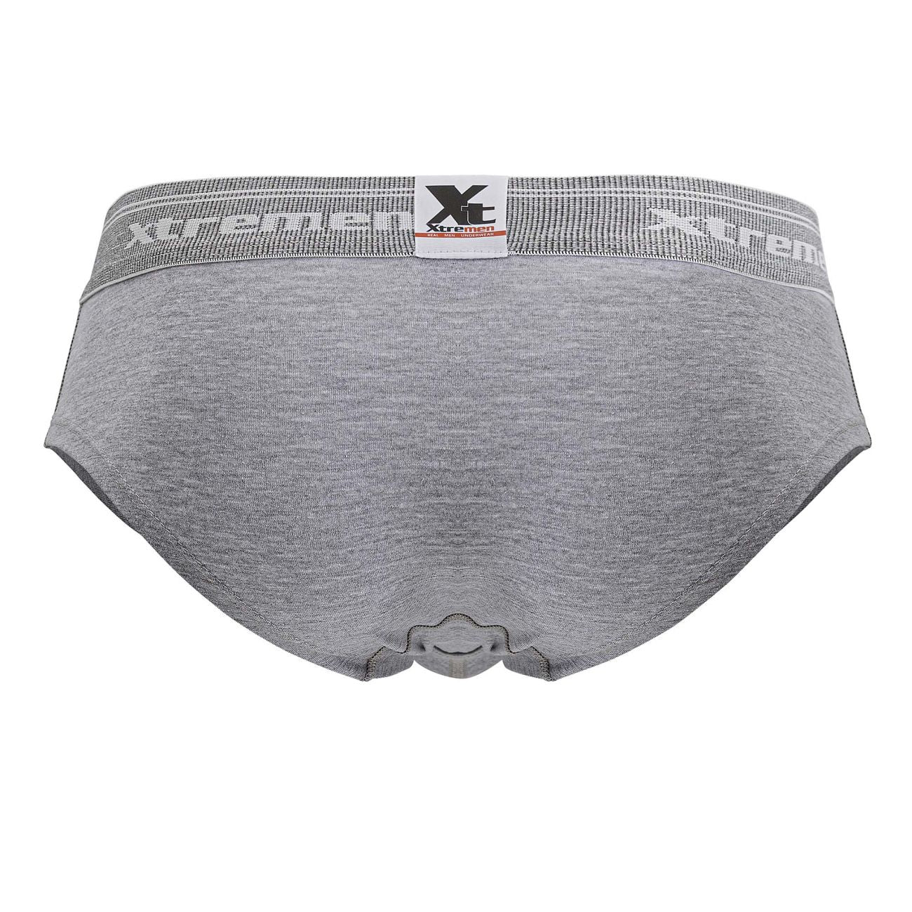 Slip en coton mélangé Xtremen 41315, couleur gris jaspe