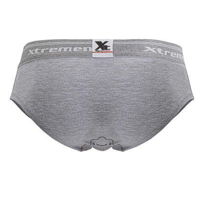 Slip en coton mélangé Xtremen 41315, couleur gris jaspe