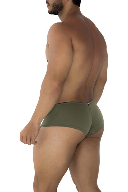 Xtremen 91175 Mikrofaser-Badehose, Farbe Grün