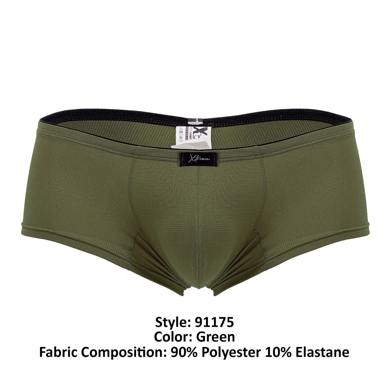 Xtremen 91175 Mikrofaser-Badehose, Farbe Grün