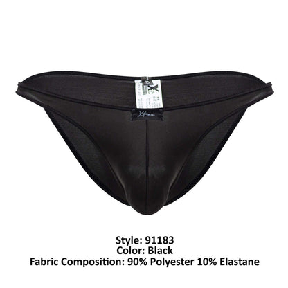 Xtremen 91183 Mikrofaser-Bikini, Farbe Schwarz