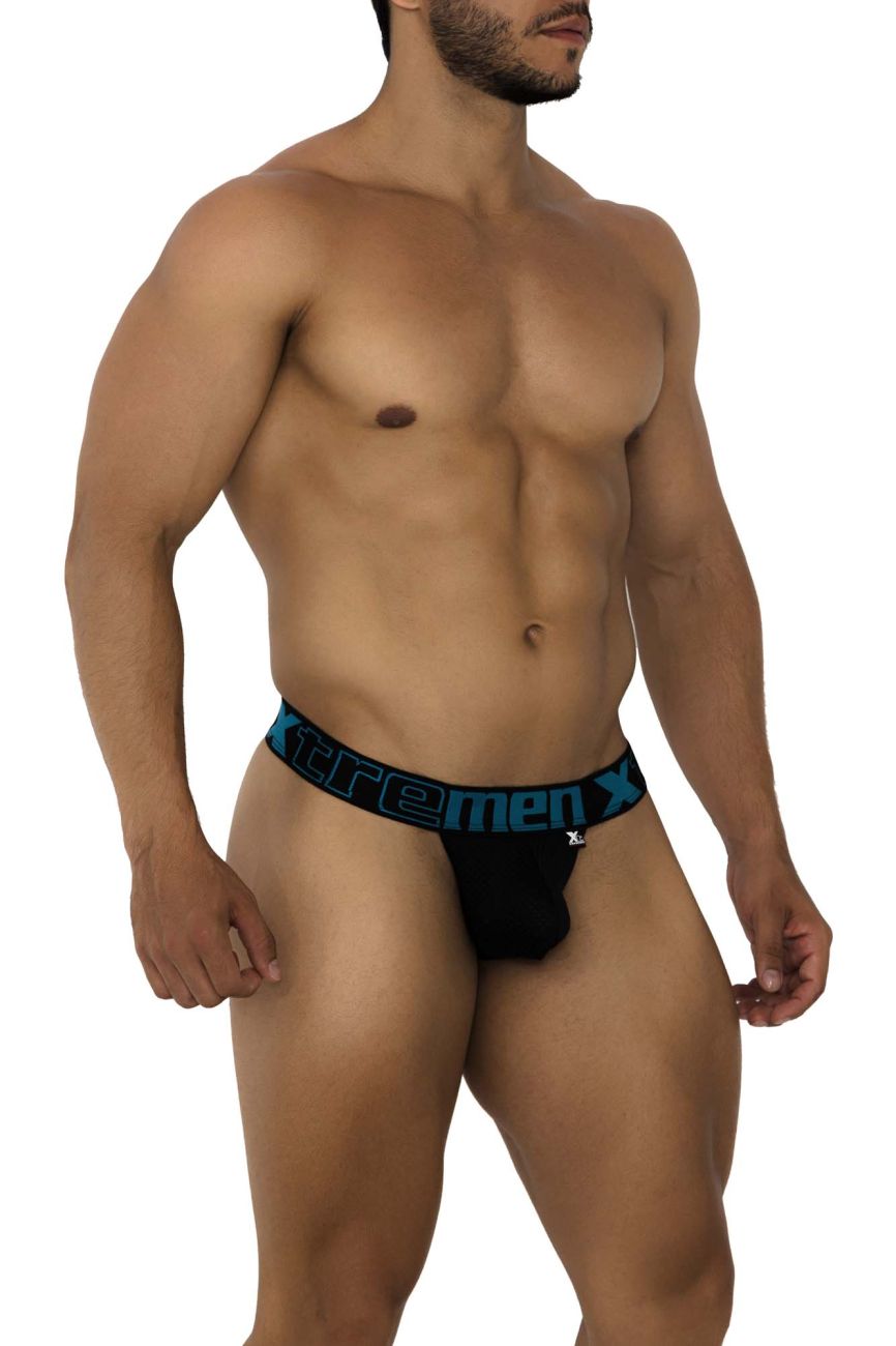 Xtremen 91184 Mesh-Tangas Farbe Schwarz