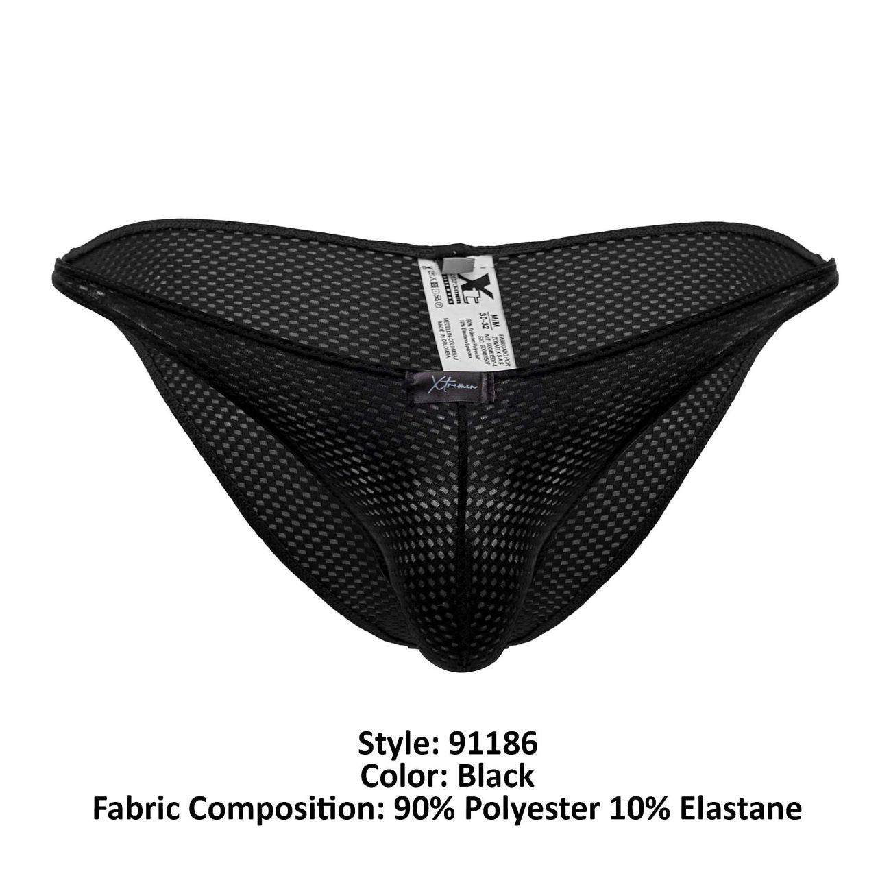 Bikini en maille Xtremen 91186 Couleur Noir