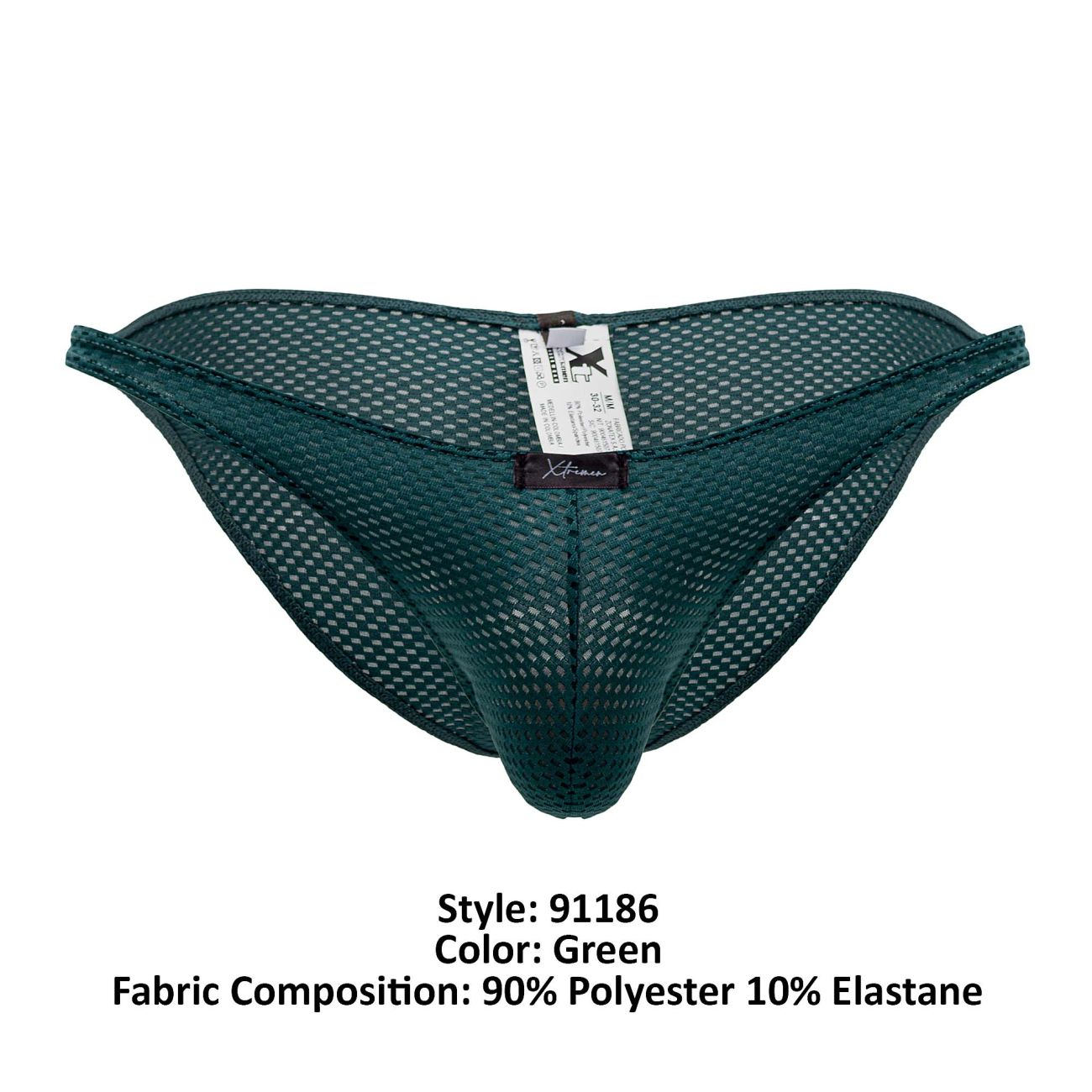 Bikini en maille Xtremen 91186 Couleur Vert