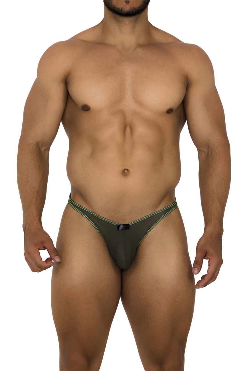 Xtremen 91187 Tüll Mesh Bikini Farbe Grün