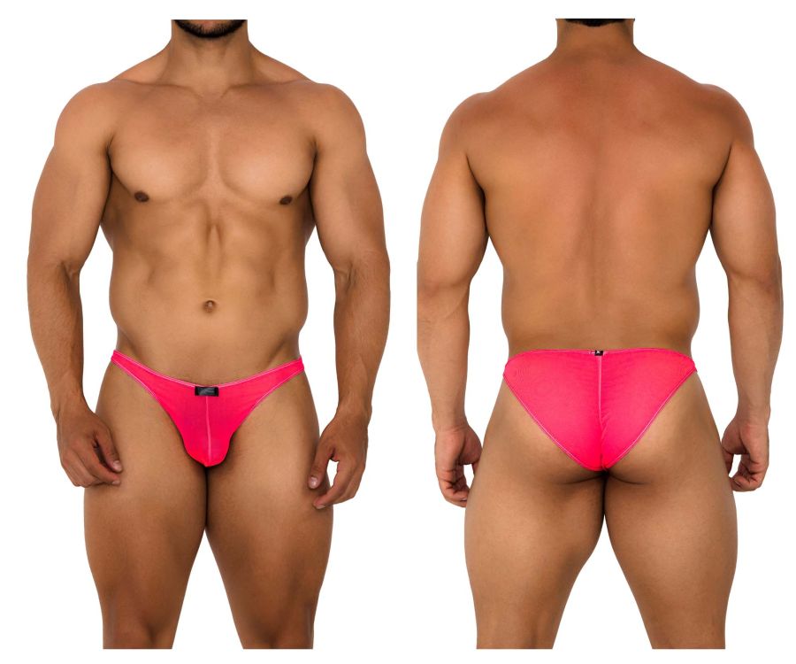 Bikini en tulle Xtremen 91187 Couleur rose