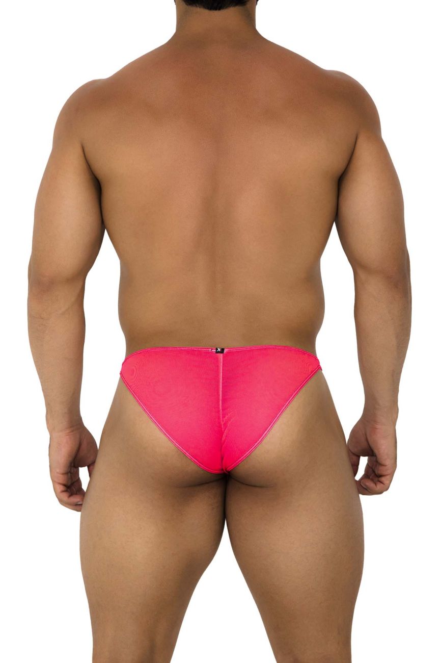 Bikini en tulle Xtremen 91187 Couleur rose