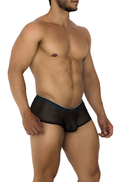 Xtremen 91188 Tüll-Netz-Badehose, Farbe Schwarz