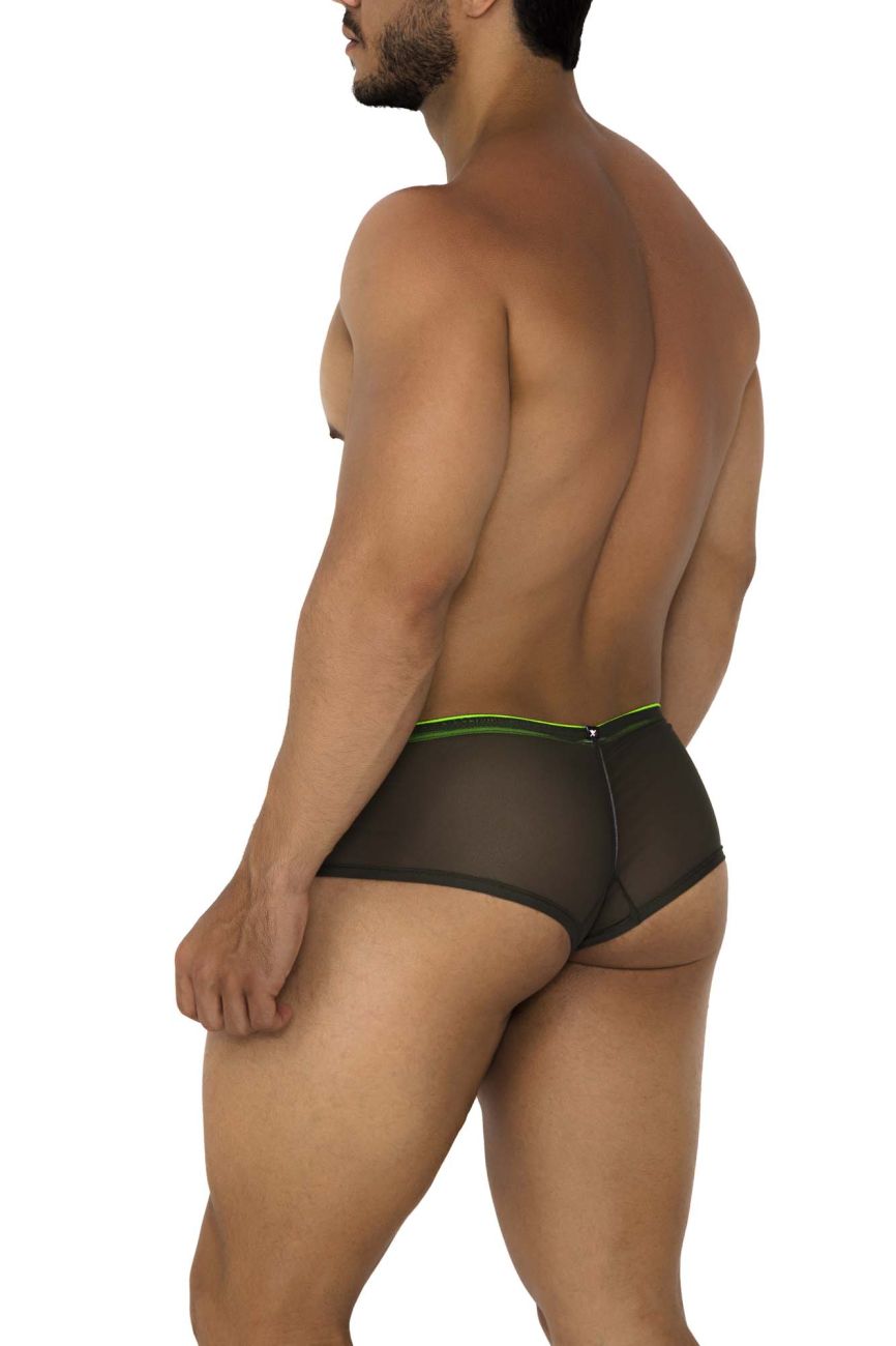 Boxer en tulle Xtremen 91188 Couleur Vert