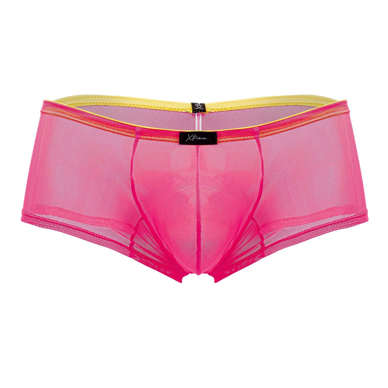 Boxer en tulle Xtremen 91188 Couleur rose