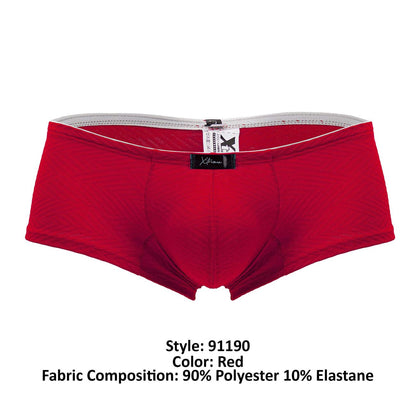 Boxer Jacquard Xtremen 91190 Couleur Rouge