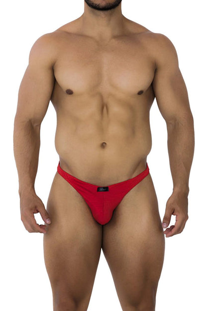 Bikini Jacquard Xtremen 91192 Couleur Rouge