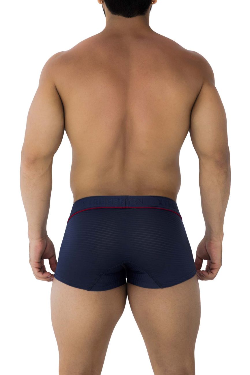 Boxer Jacquard Xtremen 91196 Couleur Bleu Foncé