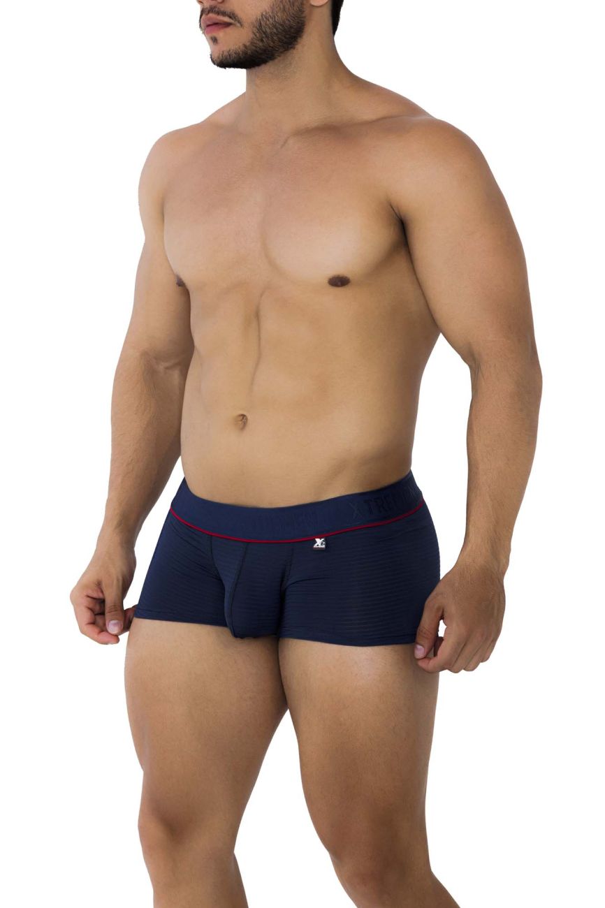 Boxer Jacquard Xtremen 91196 Couleur Bleu Foncé