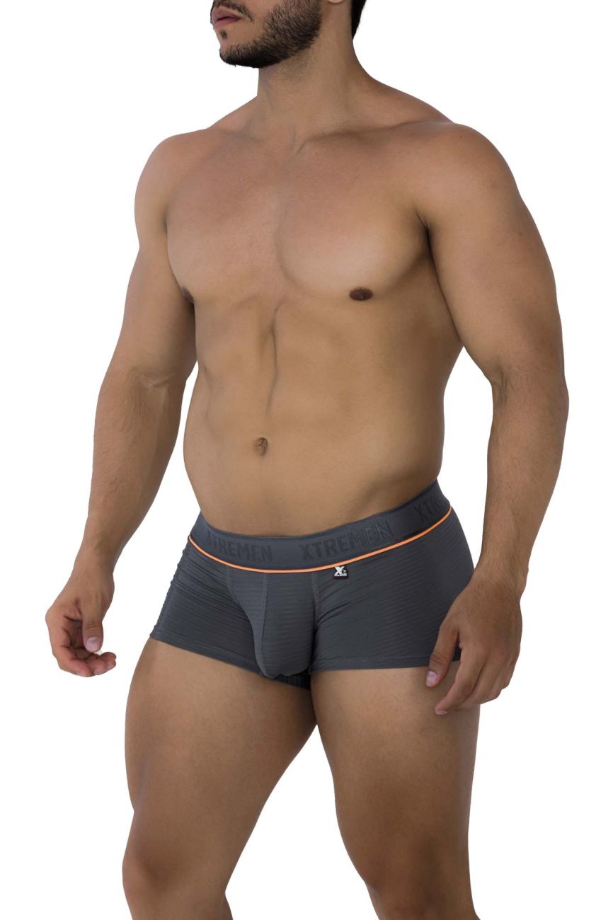 Xtremen 91196 Jacquard-Badehose, Farbe Grau