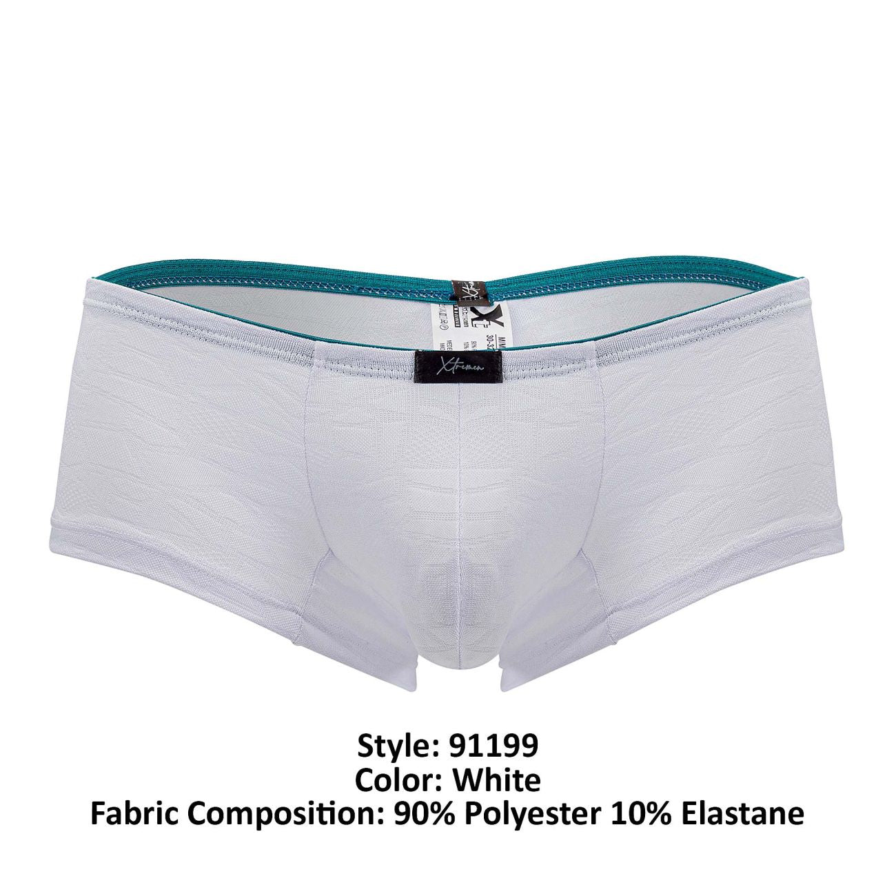 Boxer Jacquard Xtremen 91199 Couleur Blanc