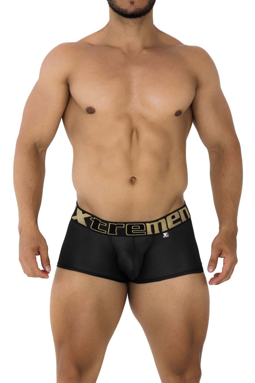 Xtremen 91202 Mikrofaser-Badehose, Farbe Schwarz