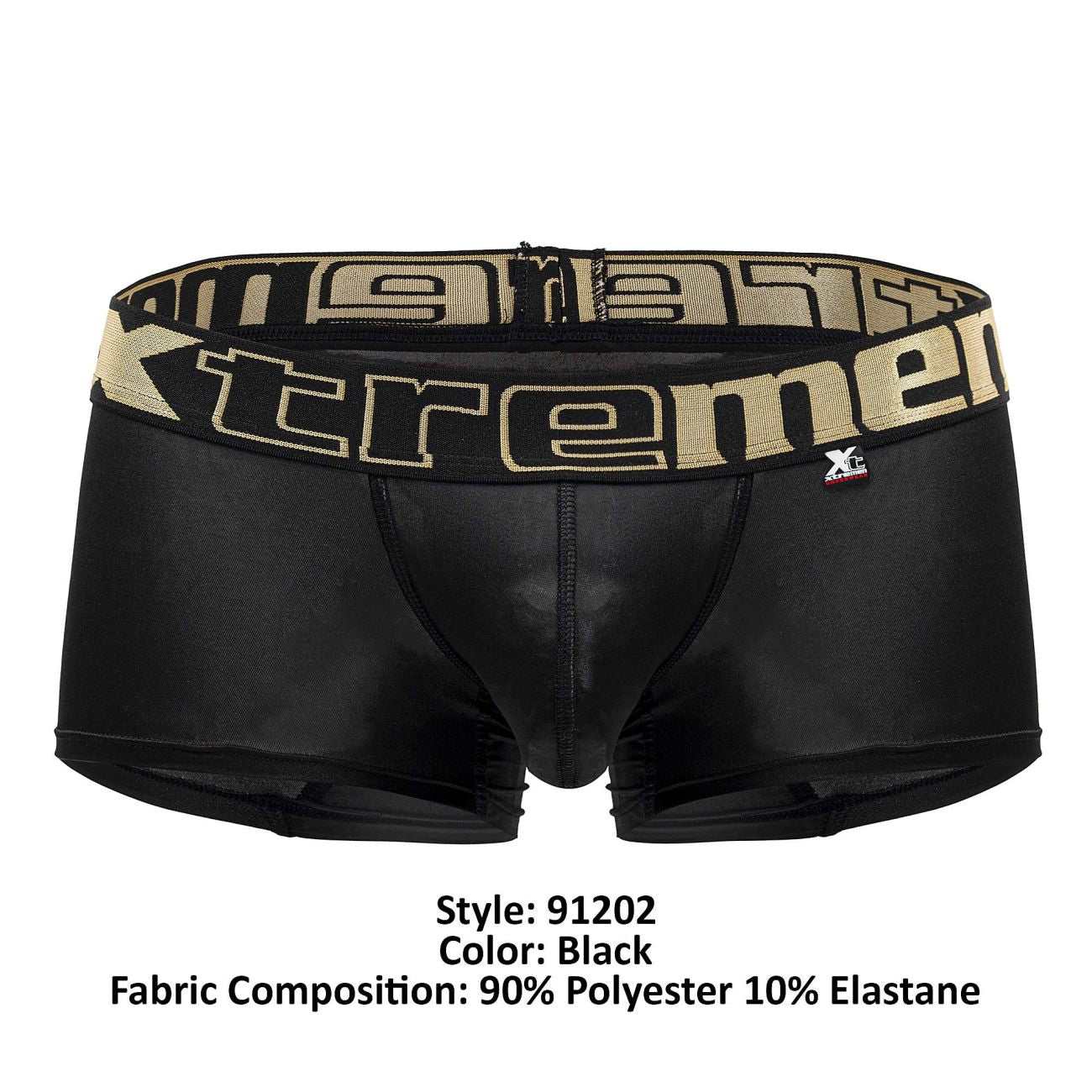 Xtremen 91202 Mikrofaser-Badehose, Farbe Schwarz