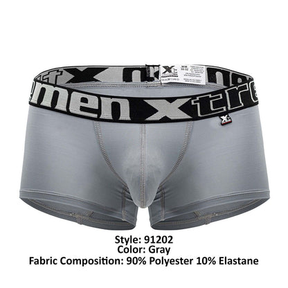 Boxer en microfibre Xtremen 91202 Couleur Gris