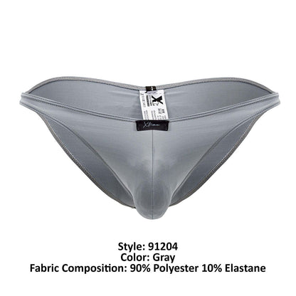 Bikini en microfibre Xtremen 91204 Couleur Gris