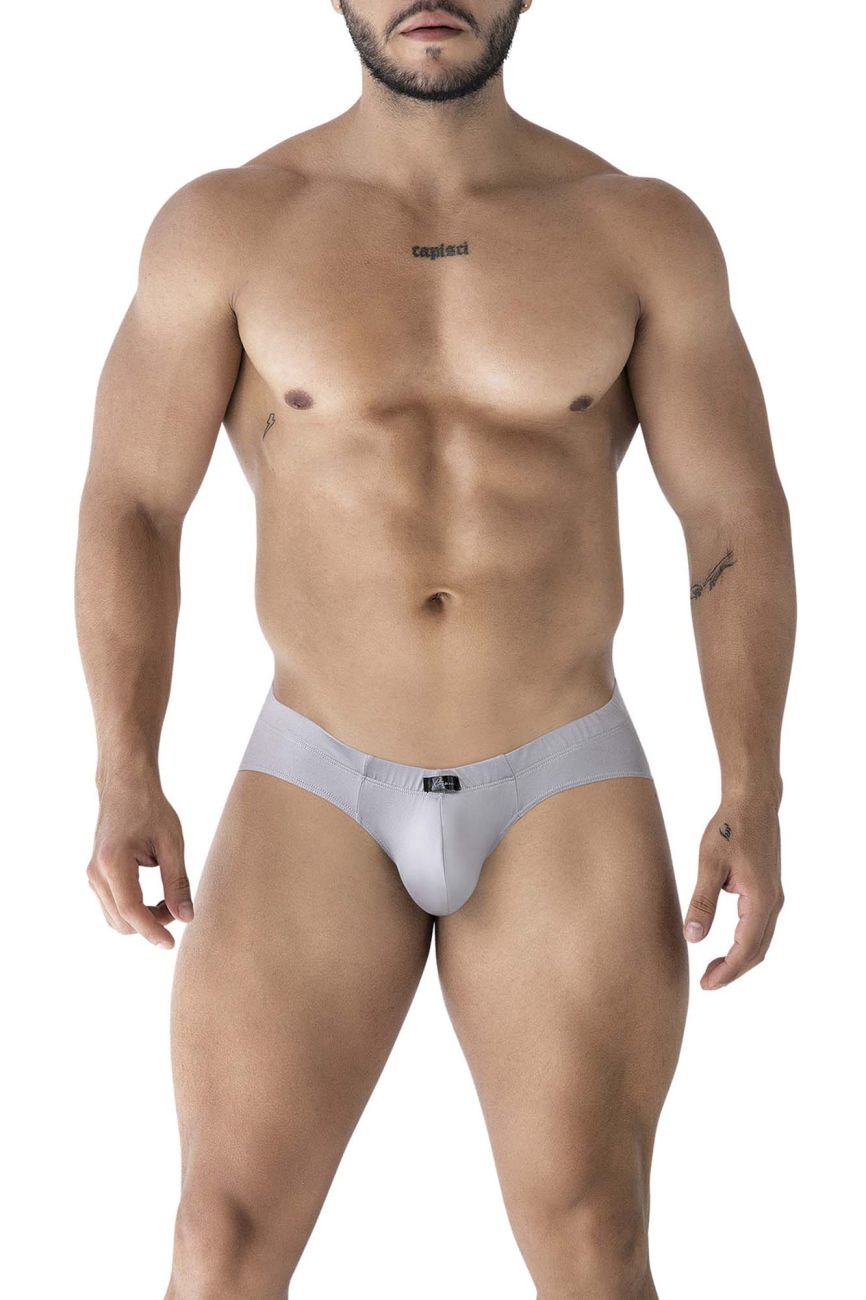 Slip en microfibre Xtremen 91218, couleur gris
