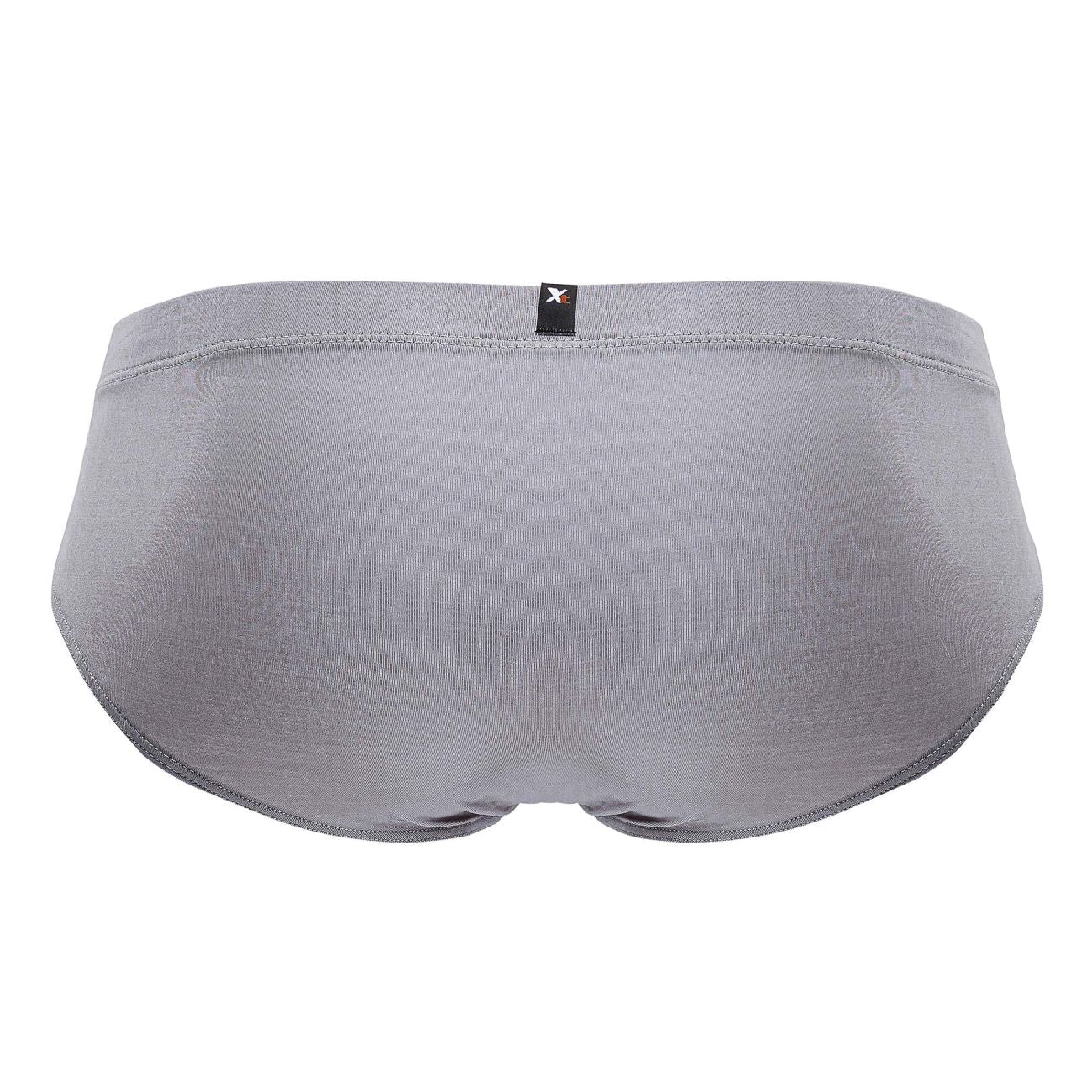 Slip en microfibre Xtremen 91218, couleur gris