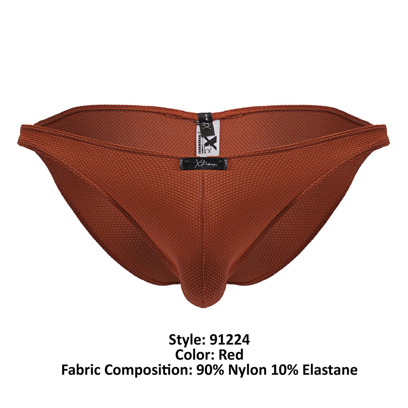 Bikini en microfibre Xtremen 91224 Couleur Rouge