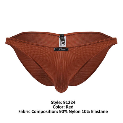 Bikini en microfibre Xtremen 91224 Couleur Rouge