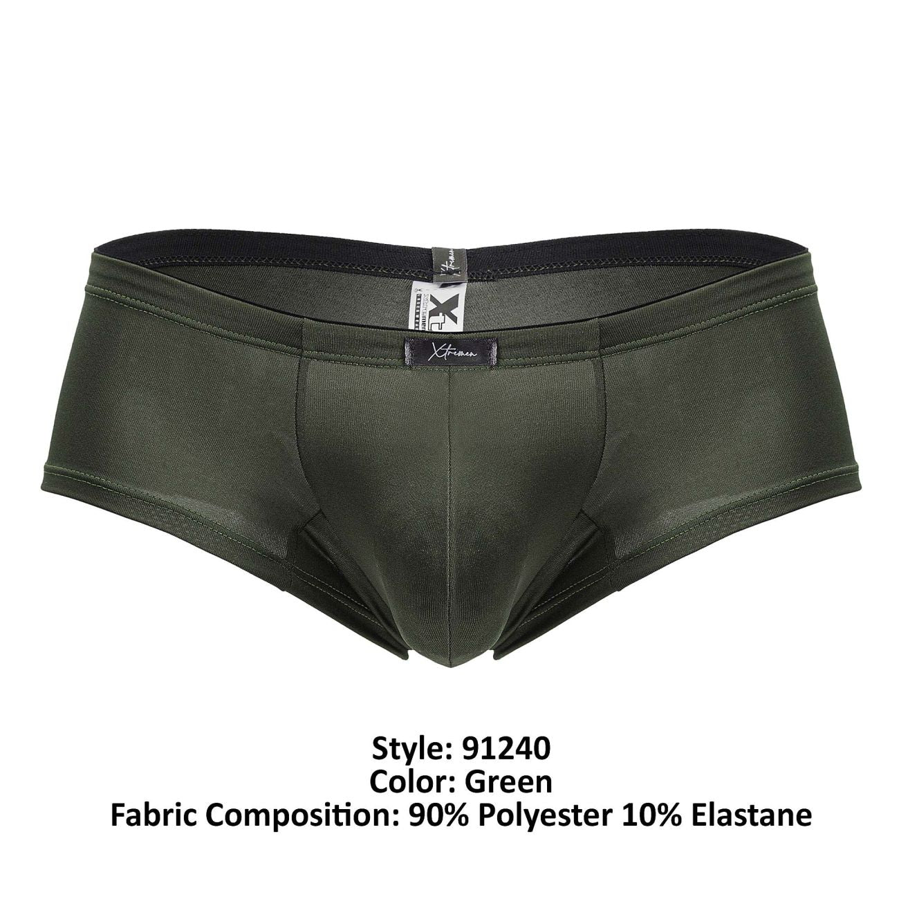 Xtremen 91240 Microfiber Trunks Color Green