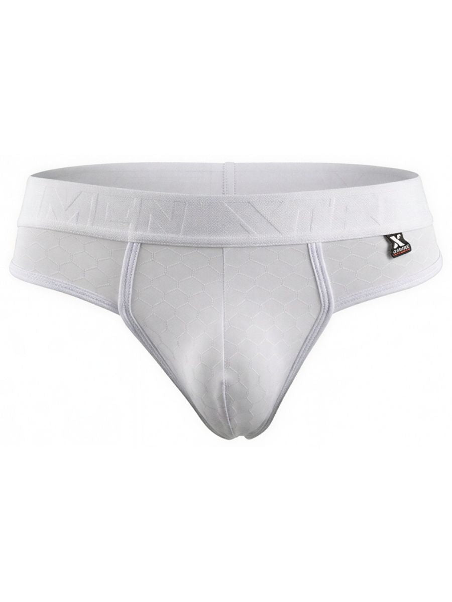 Xtremen 91257 Caleçons Homme String Confort Microfibre Lisse Couleur Blanc