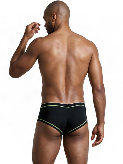 Xtremen 91260 Men's Underwear Modern Athletic Microfiber Briefs Color Black