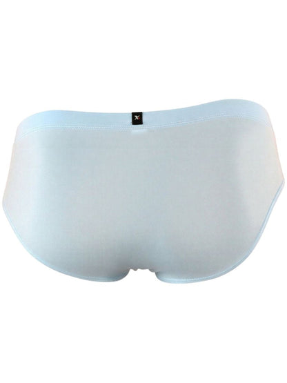 Xtremen 91261 Men's Underwear Microfiber Sleek Fit Briefs Color Light Blue