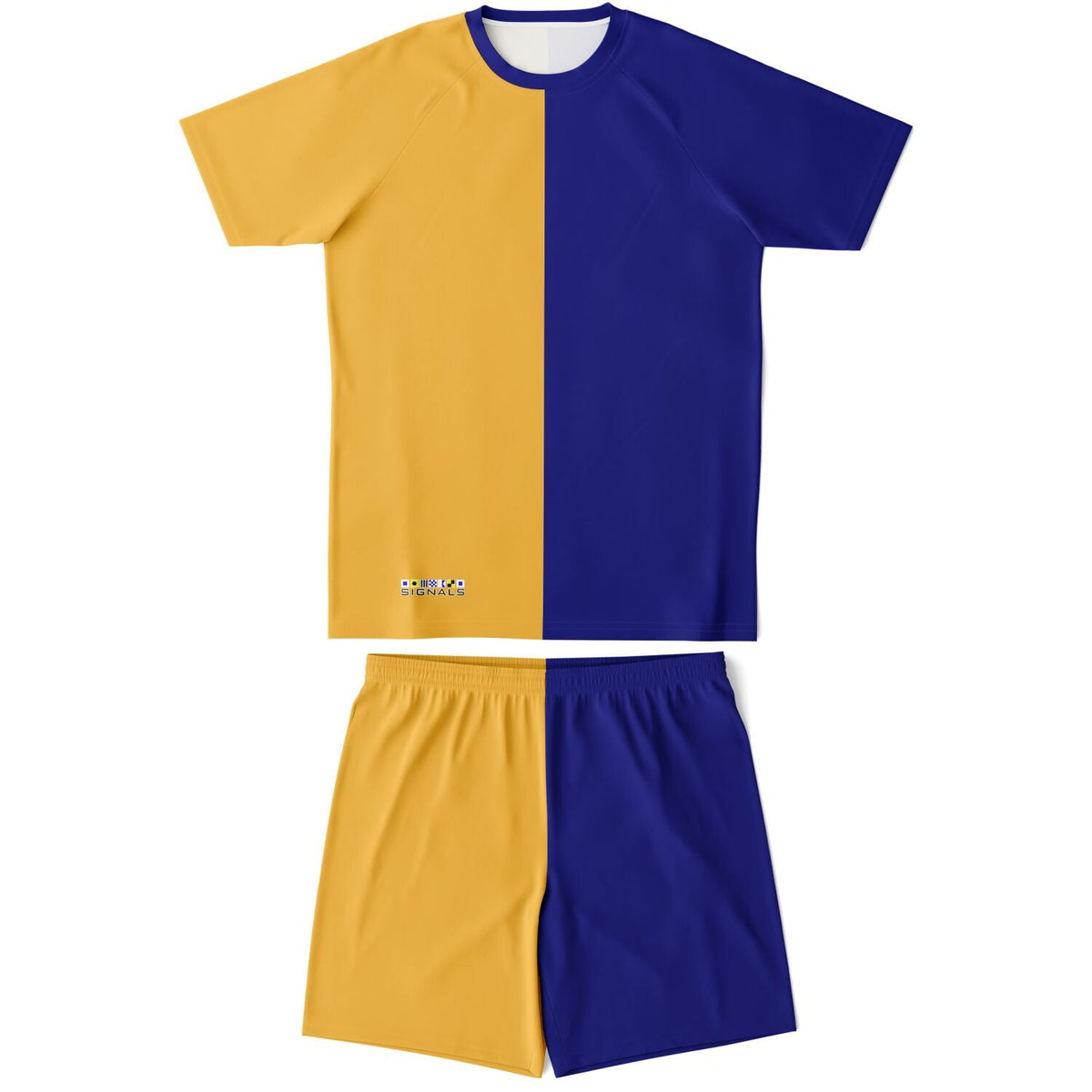 Maris Equi Signals "KILO" Nautical Theme Shorts And Top Set For Men