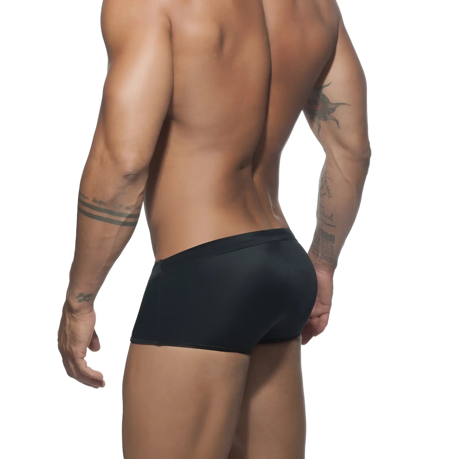 Ad basic sunga black form-fitting briefs with smooth stretchy fabric and snug waistband for comfortable wear