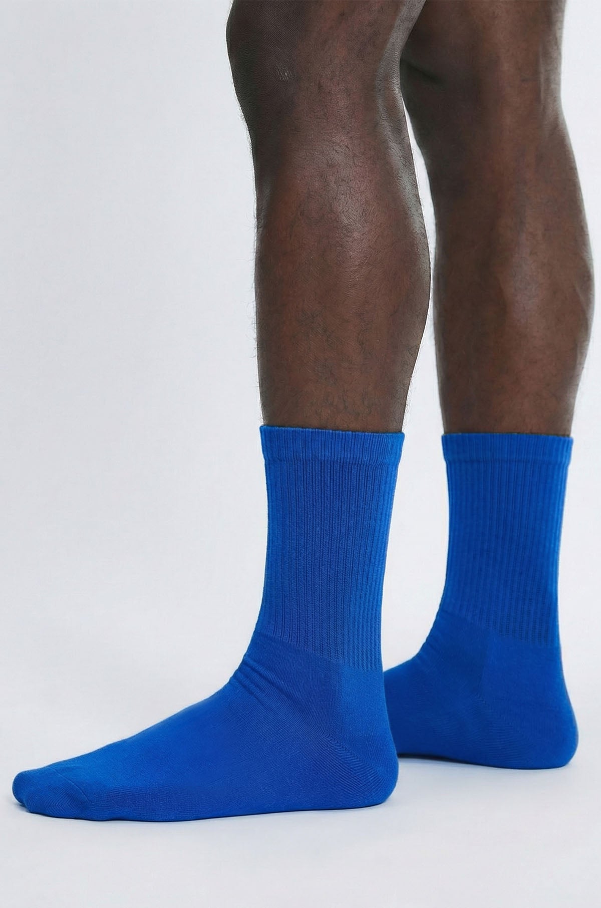 Adonis by Kyhry Men's Royal Blue Crew Sock