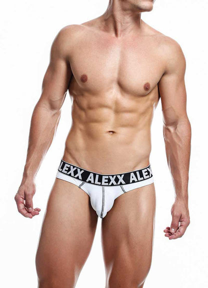 Alexx Underwear Andy Tanga Unterhose Weiß ALK006 Größe XL