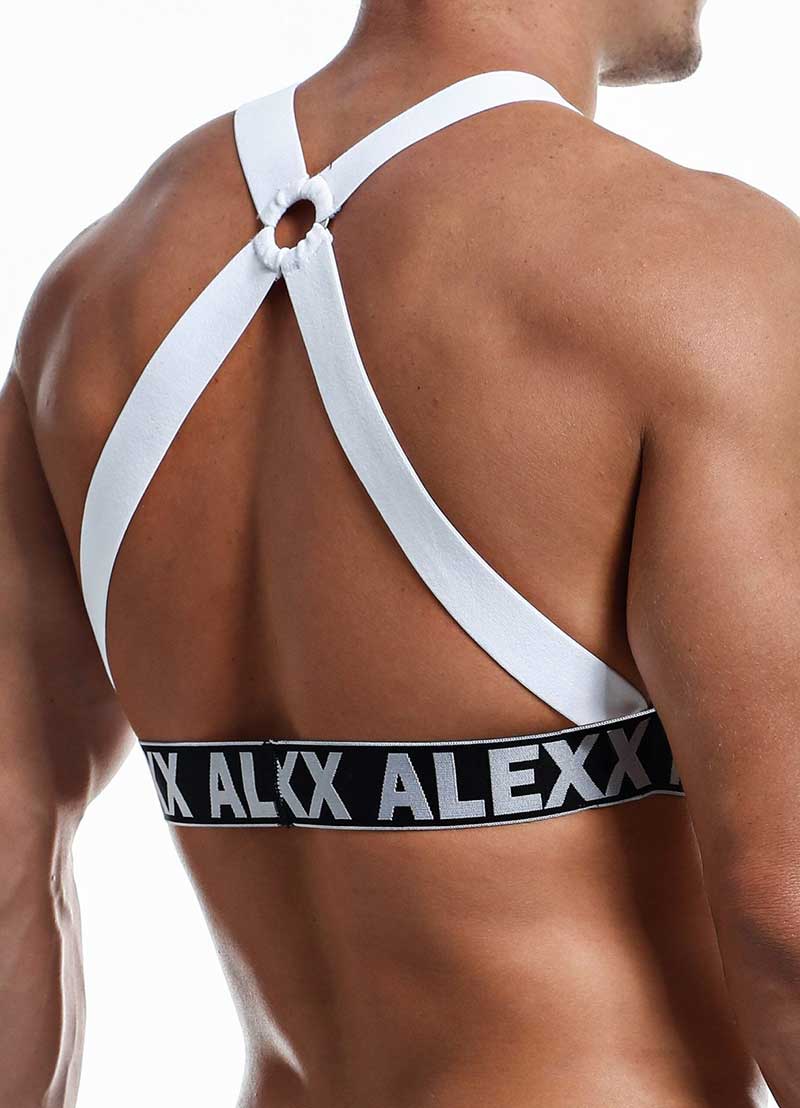 Alexx Underwear Criss Cross Harness, weiß, ALU002, Größe: Einheitsgröße