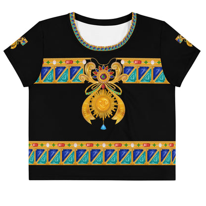 Maris Equi Men's Bejewelled Crop Tee Shirt