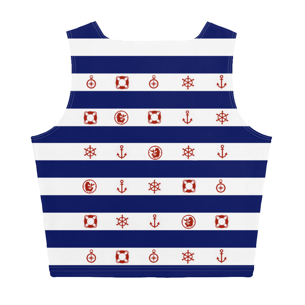 Maris Equi Nautical Men's Crop Tank Top