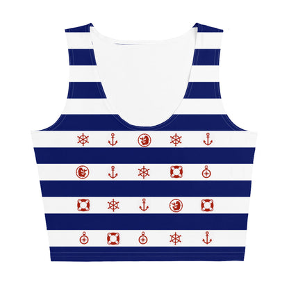 Maris Equi Nautical Men's Crop Tank Top
