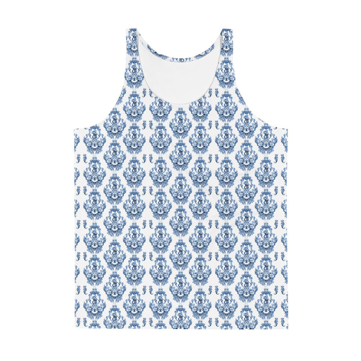 Maris Equi Men's Blue Baroque Tank Top