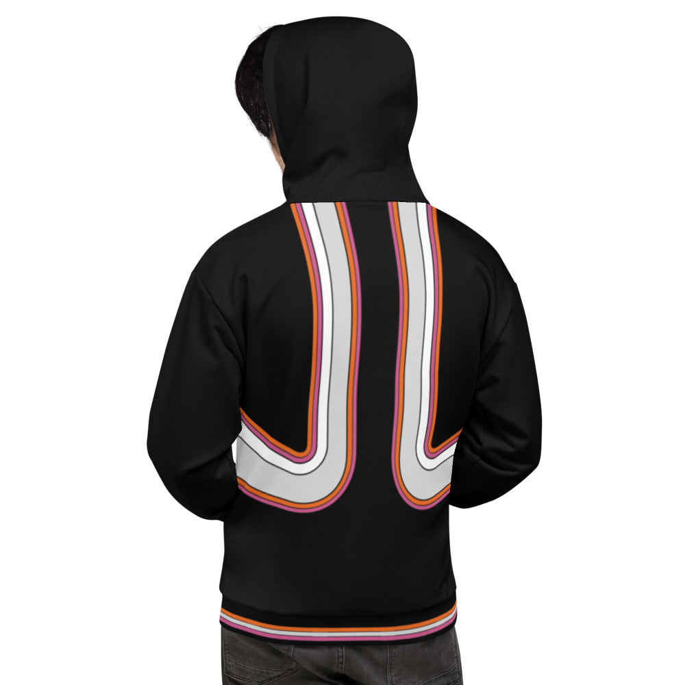 Maris Equi Men's Retro 70's Hoodie