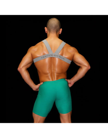 Arroyman Men's Grey Body Chest Harness ARNS03