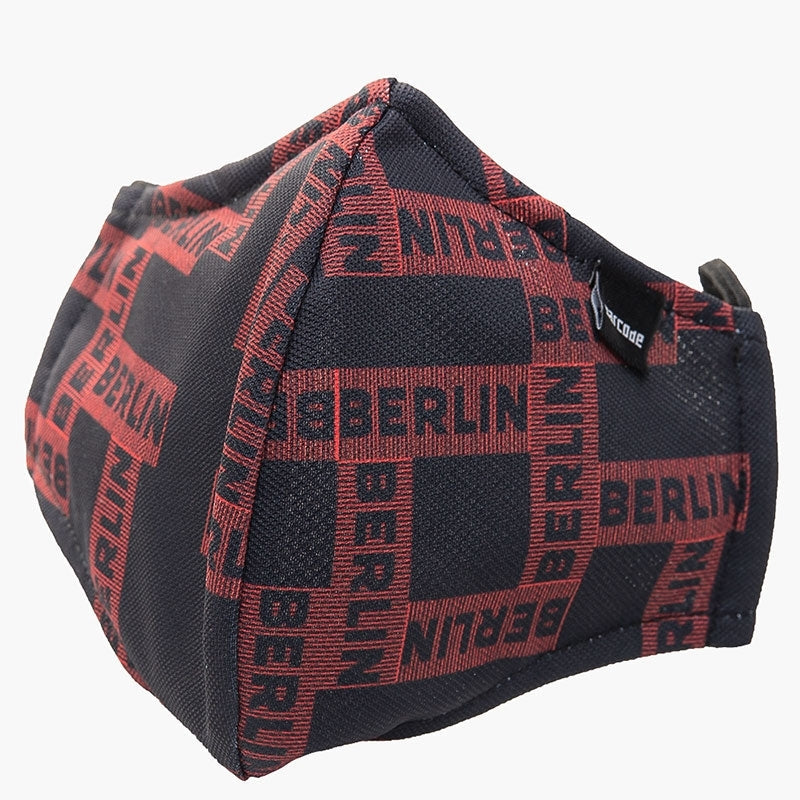 Barcode Berlin Chief Warrant Officer Grayson Unisex Maske Schwarz/Pink 91798-132 Größe One Size